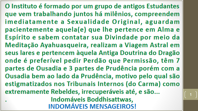 instituto, ayahuasca, erotica, verdade, maome